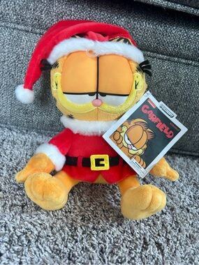 Kidrobot Garfield Phunny Santa 7.5" Plush NWT Holiday Christmas